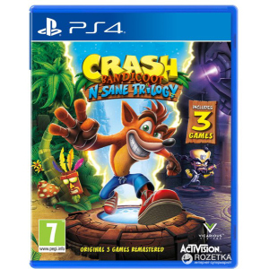 Ігра Crash Bandicoot N'sane Trilogy для PS4 (Blu-ray диск, English version) в Львові