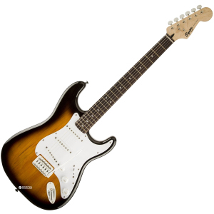 Електрогітара Fender Squier Bullet Stratocaster Tremolo (227043) Brown Sunburst краща модель в Львові