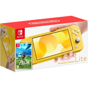 купить Nintendo Switch Lite Yellow + Игра The Legend of Zelda: Breath of the Wild (русская версия)