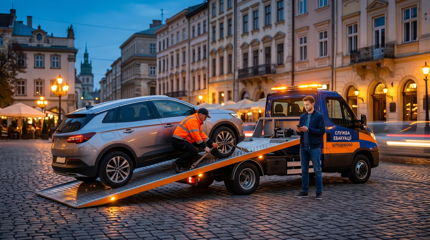 Gold Evakuator - швидкі та якісні послуги евакуатора у Львові