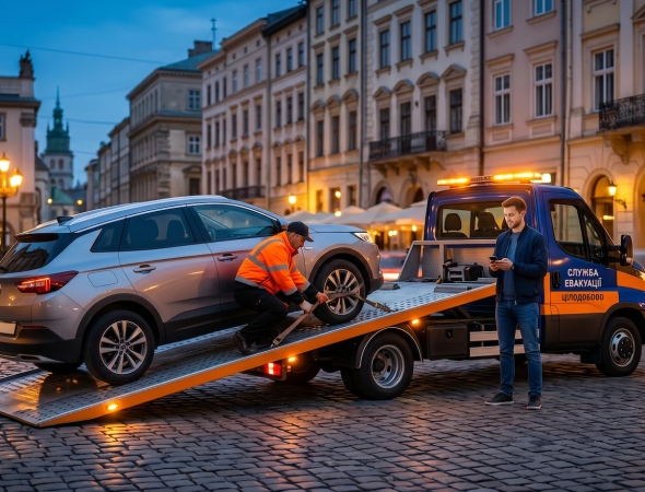 Gold Evakuator - швидкі та якісні послуги евакуатора у Львові