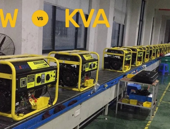 Яка різниця між кВА та кВт і на що це впливає при виборі генератора